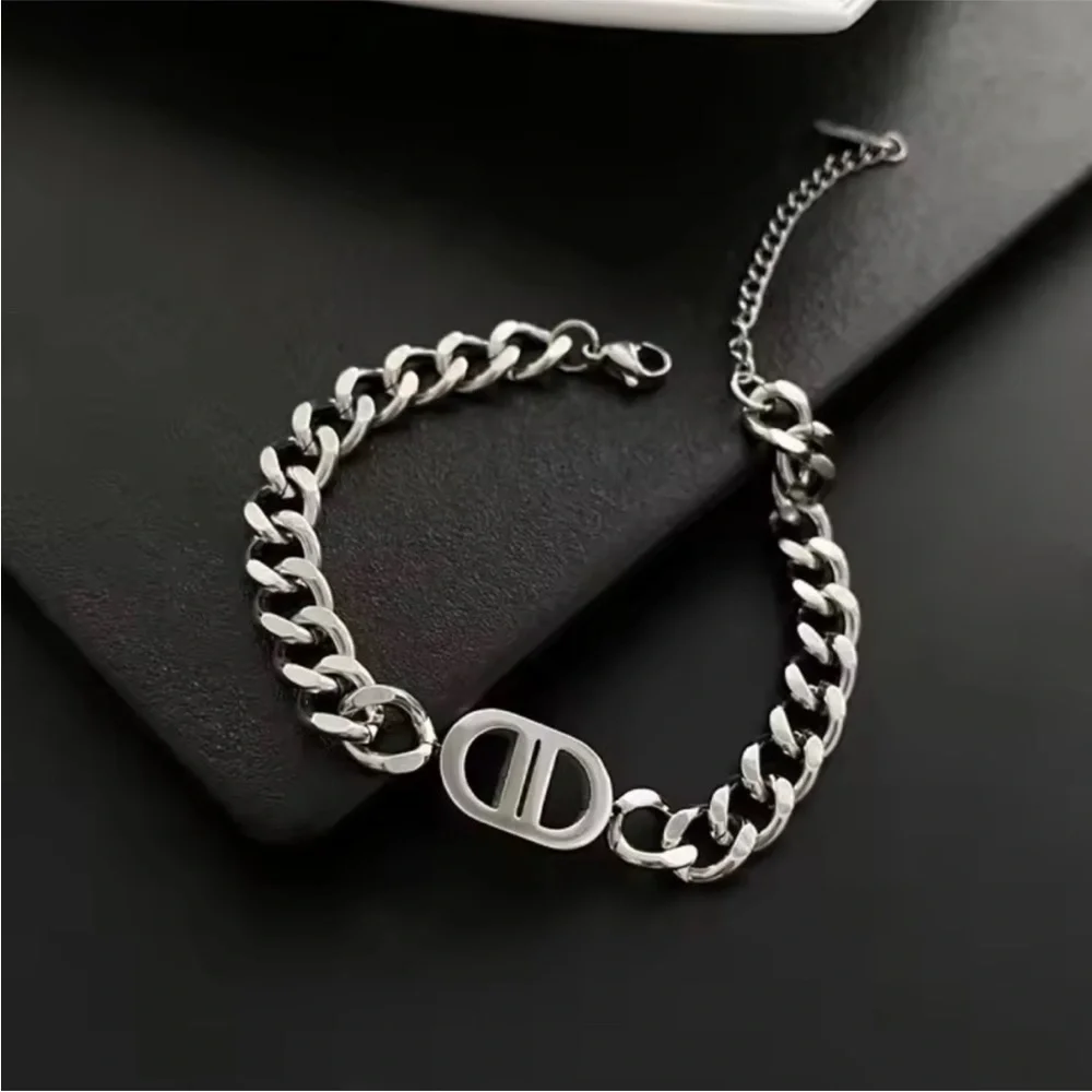 Silver Chunky Chain Bracelet